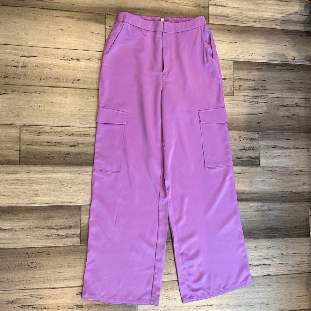 Haute Monde Violet Trousers - Picture 2 of 8